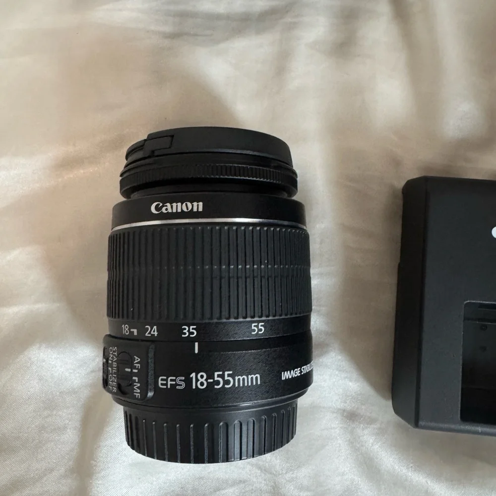 Canon Black Digital Camera with Professional Design